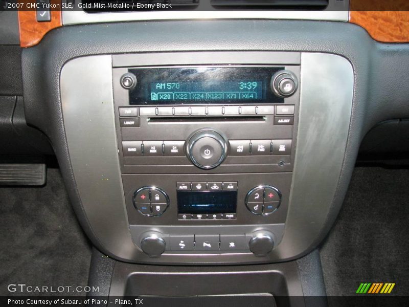 Gold Mist Metallic / Ebony Black 2007 GMC Yukon SLE