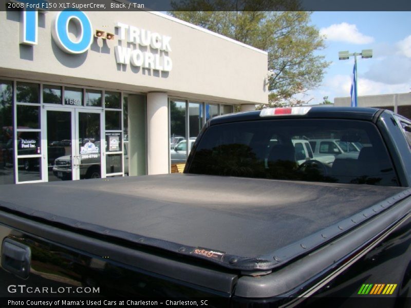Black / Tan 2008 Ford F150 XLT SuperCrew