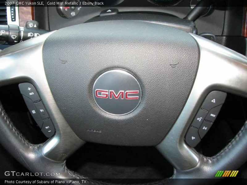 Gold Mist Metallic / Ebony Black 2007 GMC Yukon SLE
