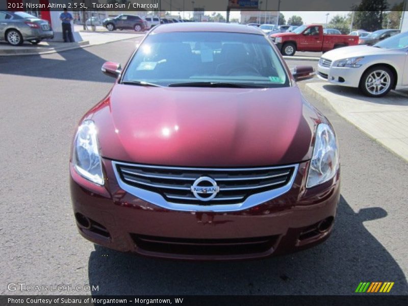 Tuscan Sun / Charcoal 2012 Nissan Altima 2.5 SL