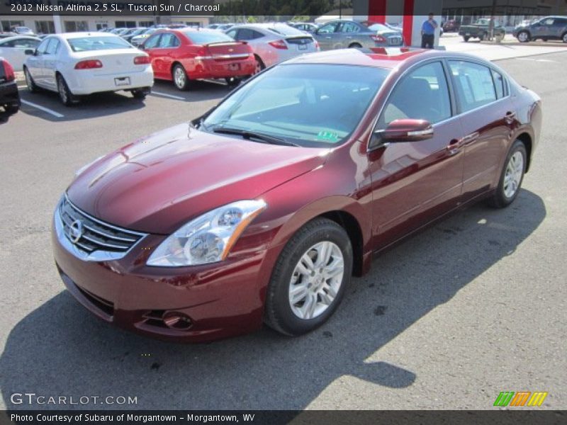 Tuscan Sun / Charcoal 2012 Nissan Altima 2.5 SL