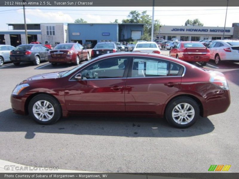 Tuscan Sun / Charcoal 2012 Nissan Altima 2.5 SL