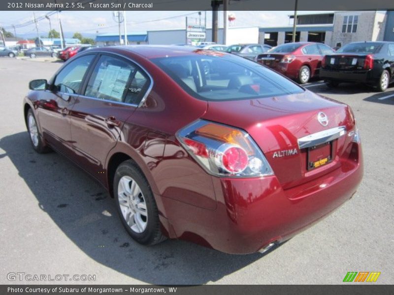 Tuscan Sun / Charcoal 2012 Nissan Altima 2.5 SL