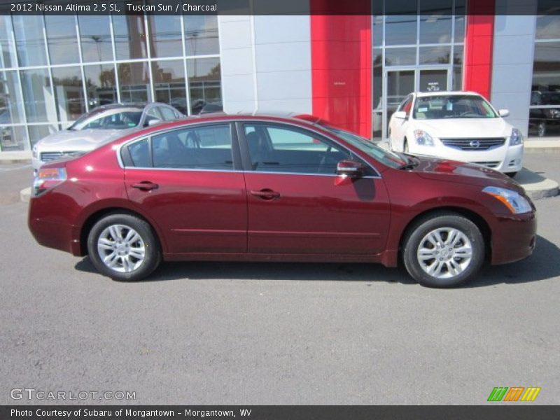 Tuscan Sun / Charcoal 2012 Nissan Altima 2.5 SL