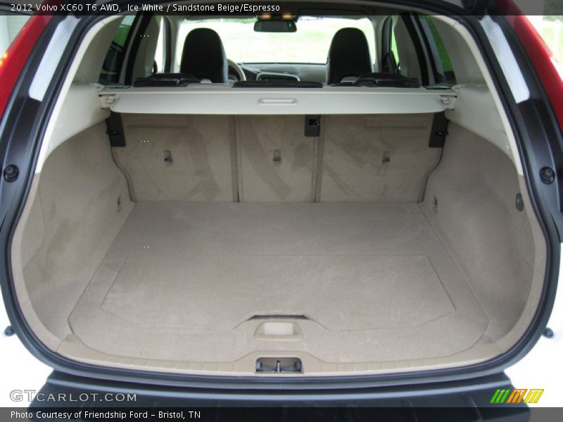  2012 XC60 T6 AWD Trunk