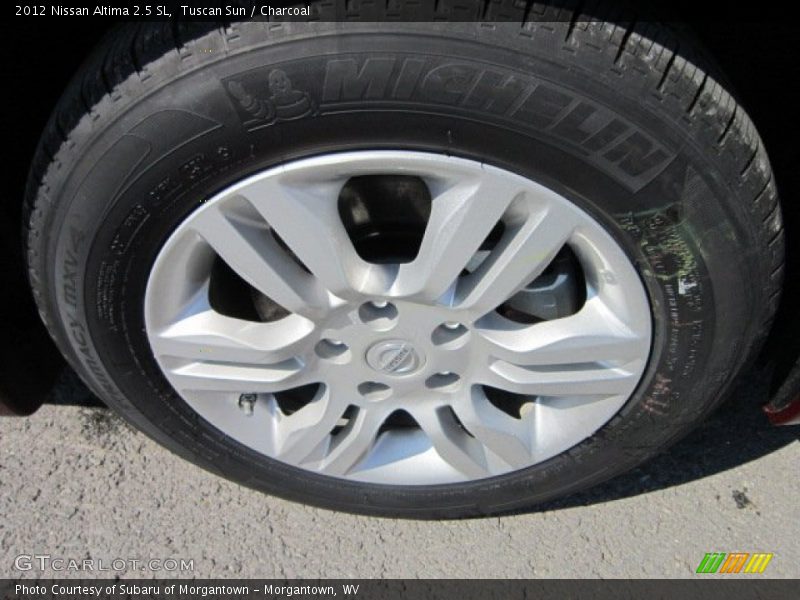 Tuscan Sun / Charcoal 2012 Nissan Altima 2.5 SL
