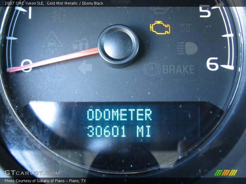 Gold Mist Metallic / Ebony Black 2007 GMC Yukon SLE