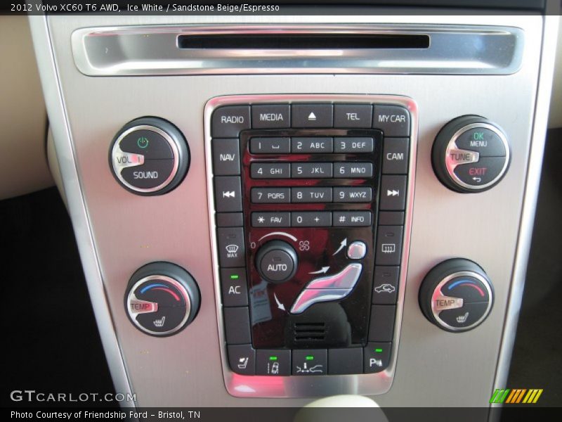 Controls of 2012 XC60 T6 AWD