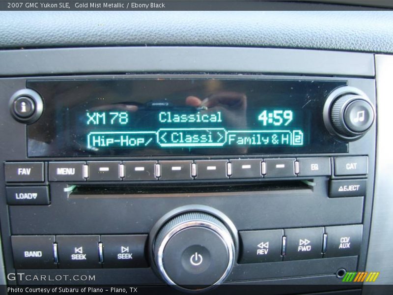 Gold Mist Metallic / Ebony Black 2007 GMC Yukon SLE