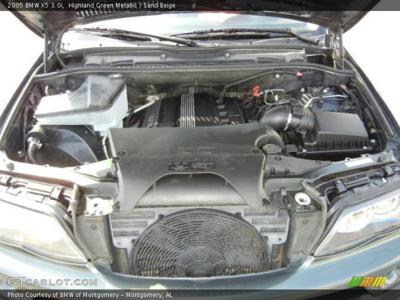 Highland Green Metallic / Sand Beige 2005 BMW X5 3.0i