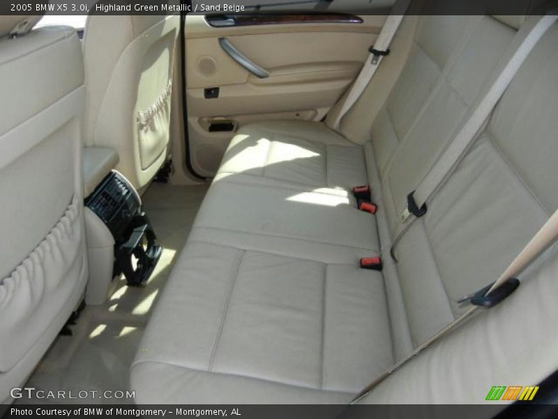 Highland Green Metallic / Sand Beige 2005 BMW X5 3.0i