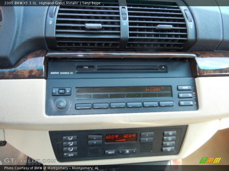Highland Green Metallic / Sand Beige 2005 BMW X5 3.0i