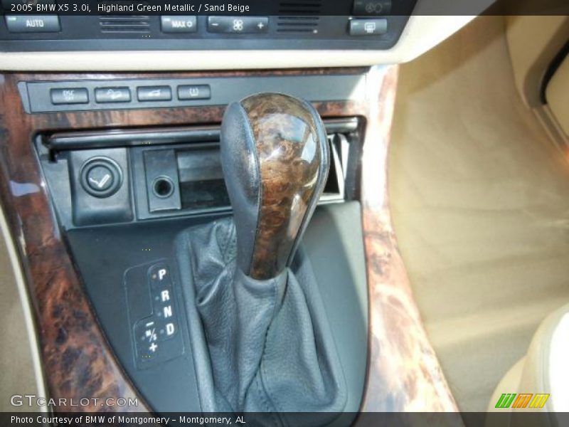 Highland Green Metallic / Sand Beige 2005 BMW X5 3.0i