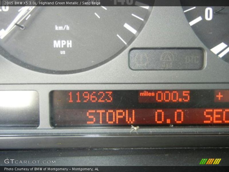 Highland Green Metallic / Sand Beige 2005 BMW X5 3.0i