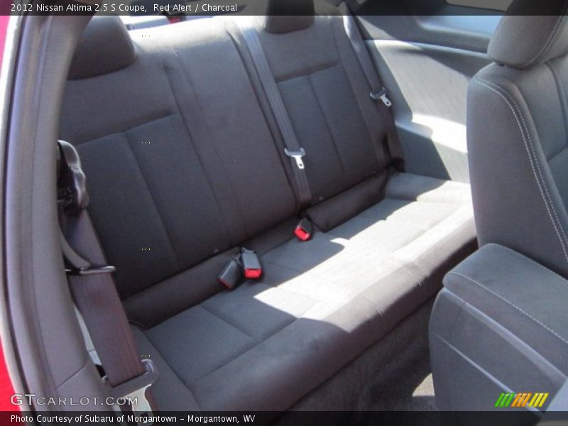 Red Alert / Charcoal 2012 Nissan Altima 2.5 S Coupe
