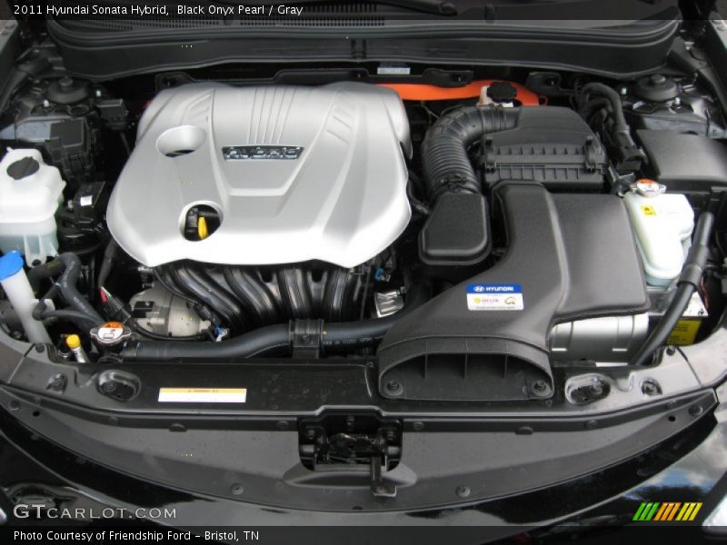  2011 Sonata Hybrid Engine - 2.4 Liter h DOHC 16-Valve D-CVVT 4 Cylinder Gasoline/Electric Hybrid