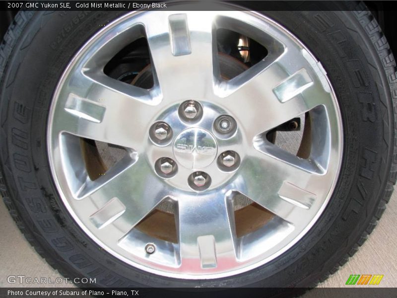 Gold Mist Metallic / Ebony Black 2007 GMC Yukon SLE