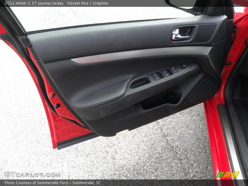 Vibrant Red / Graphite 2011 Infiniti G 37 Journey Sedan