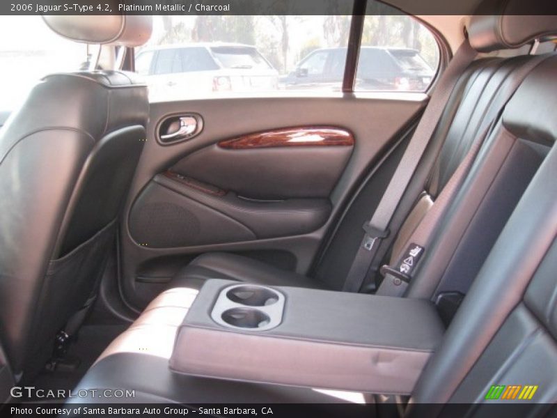 Platinum Metallic / Charcoal 2006 Jaguar S-Type 4.2