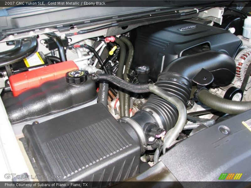 Gold Mist Metallic / Ebony Black 2007 GMC Yukon SLE
