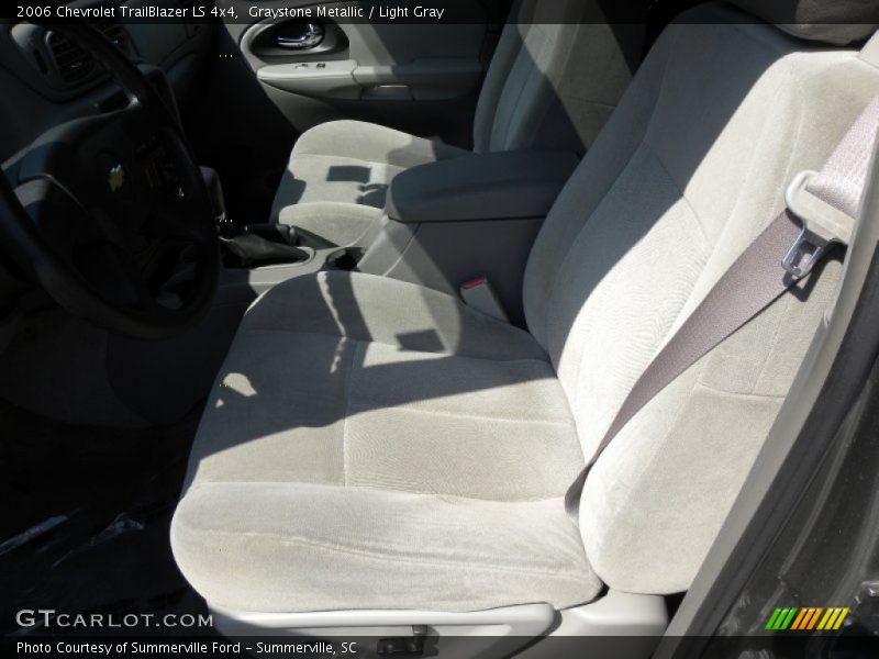 Graystone Metallic / Light Gray 2006 Chevrolet TrailBlazer LS 4x4