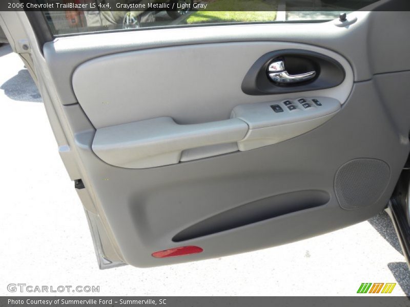 Graystone Metallic / Light Gray 2006 Chevrolet TrailBlazer LS 4x4
