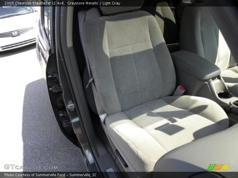 Graystone Metallic / Light Gray 2006 Chevrolet TrailBlazer LS 4x4