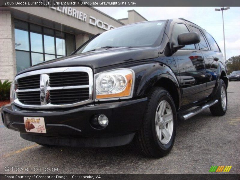 Brilliant Black / Dark Slate Gray/Light Slate Gray 2006 Dodge Durango SLT