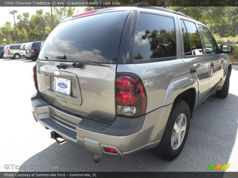 Graystone Metallic / Light Gray 2006 Chevrolet TrailBlazer LS 4x4
