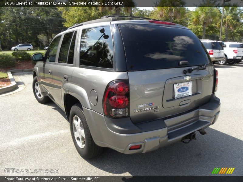 Graystone Metallic / Light Gray 2006 Chevrolet TrailBlazer LS 4x4