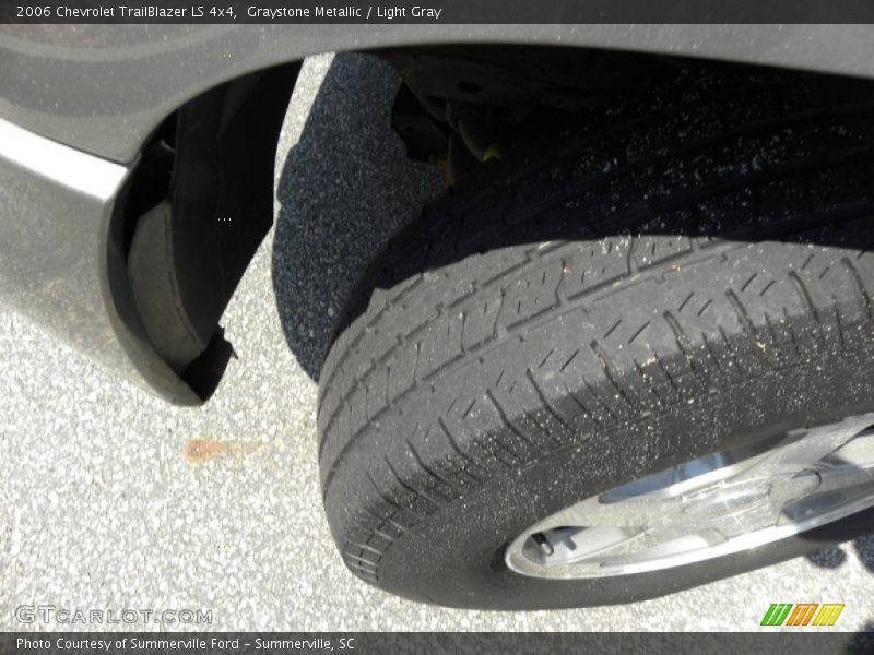 Graystone Metallic / Light Gray 2006 Chevrolet TrailBlazer LS 4x4