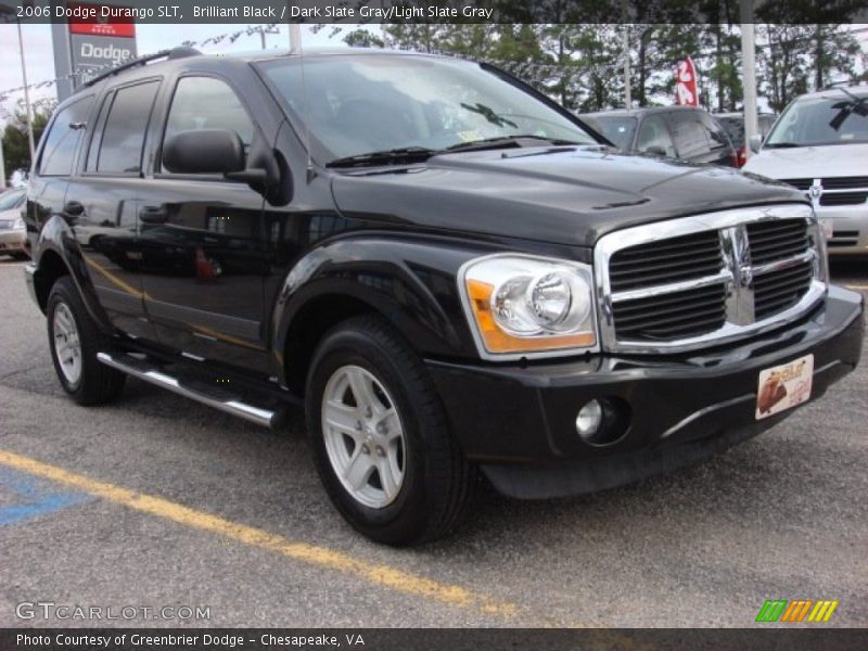 Brilliant Black / Dark Slate Gray/Light Slate Gray 2006 Dodge Durango SLT