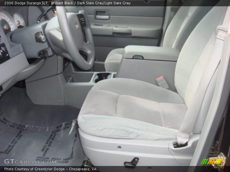  2006 Durango SLT Dark Slate Gray/Light Slate Gray Interior
