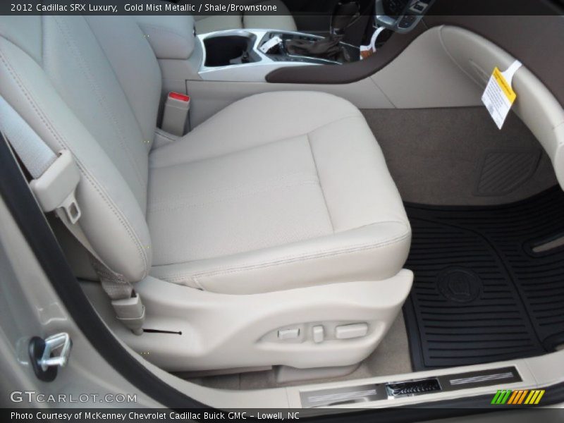Gold Mist Metallic / Shale/Brownstone 2012 Cadillac SRX Luxury