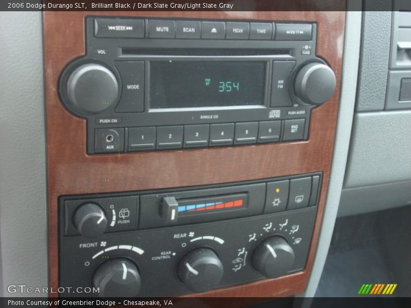 Audio System of 2006 Durango SLT