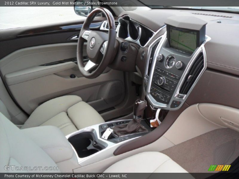  2012 SRX Luxury Shale/Brownstone Interior