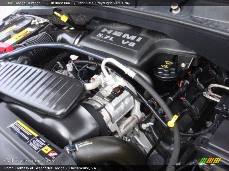 2006 Durango SLT Engine - 5.7 Liter HEMI OHV 16V V8