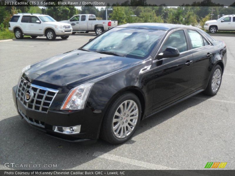 Front 3/4 View of 2012 CTS 3.6 Sedan