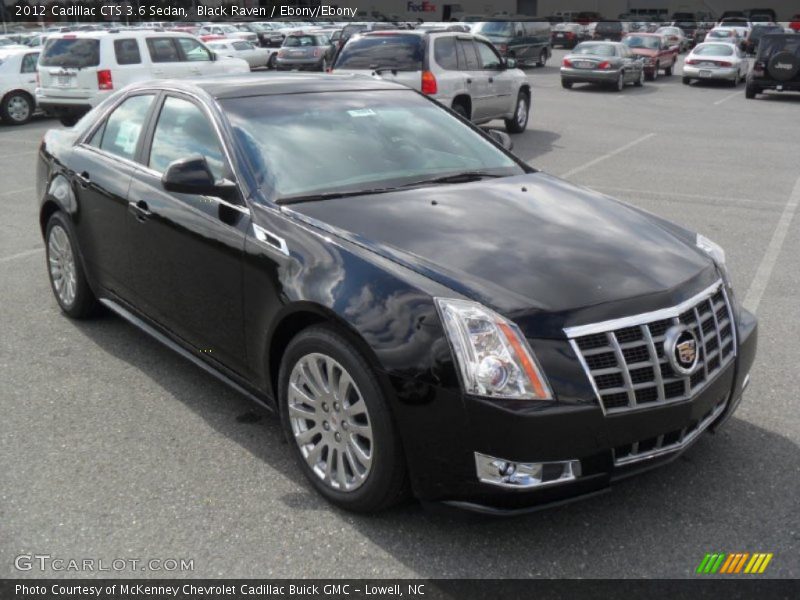 Front 3/4 View of 2012 CTS 3.6 Sedan