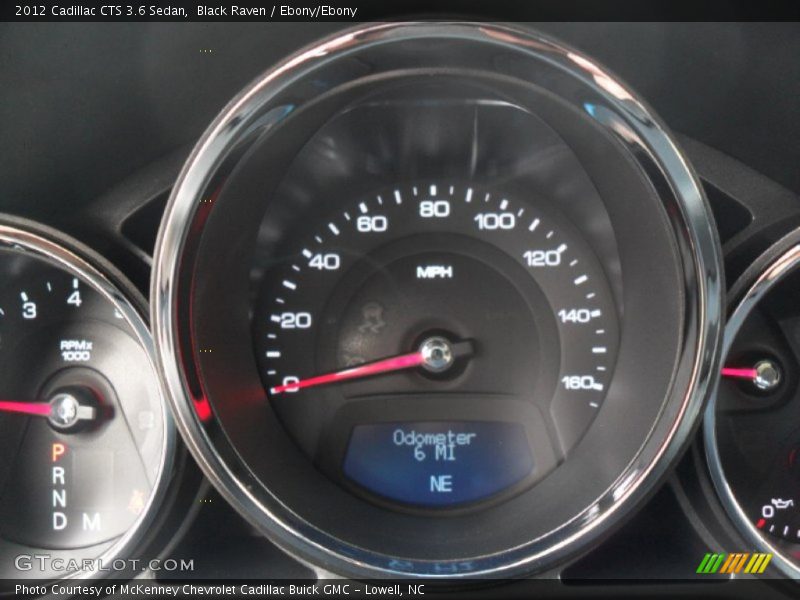 Black Raven / Ebony/Ebony 2012 Cadillac CTS 3.6 Sedan