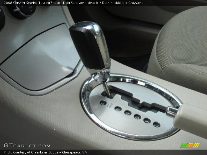  2008 Sebring Touring Sedan 4 Speed Automatic Shifter