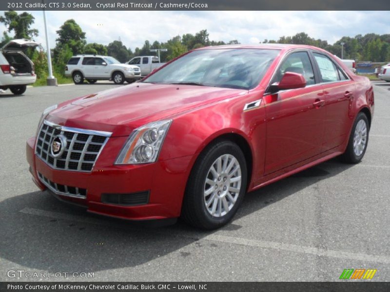 Front 3/4 View of 2012 CTS 3.0 Sedan