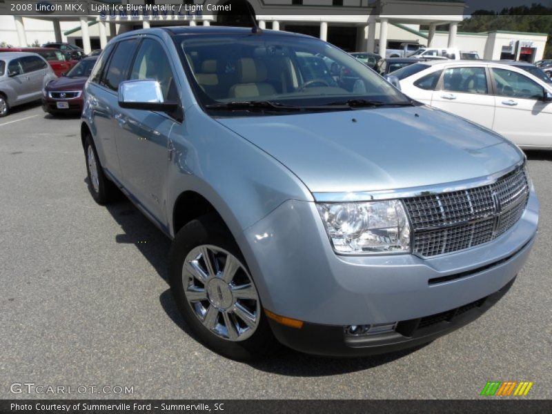 Light Ice Blue Metallic / Light Camel 2008 Lincoln MKX