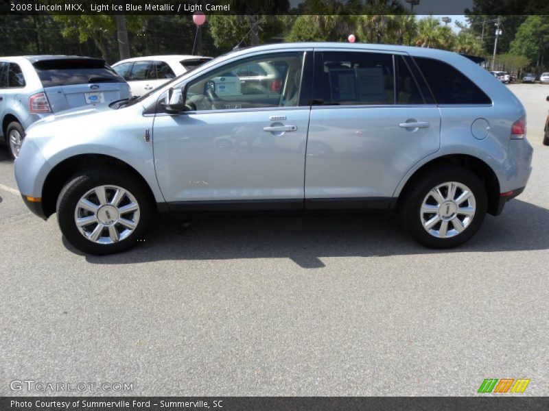 Light Ice Blue Metallic / Light Camel 2008 Lincoln MKX