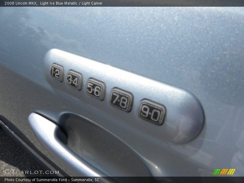 Light Ice Blue Metallic / Light Camel 2008 Lincoln MKX
