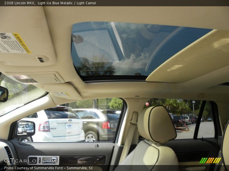 Light Ice Blue Metallic / Light Camel 2008 Lincoln MKX