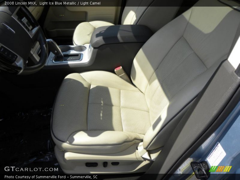 Light Ice Blue Metallic / Light Camel 2008 Lincoln MKX