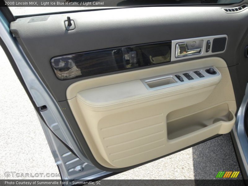Light Ice Blue Metallic / Light Camel 2008 Lincoln MKX