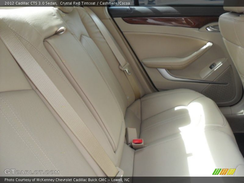 Crystal Red Tintcoat / Cashmere/Cocoa 2012 Cadillac CTS 3.0 Sedan