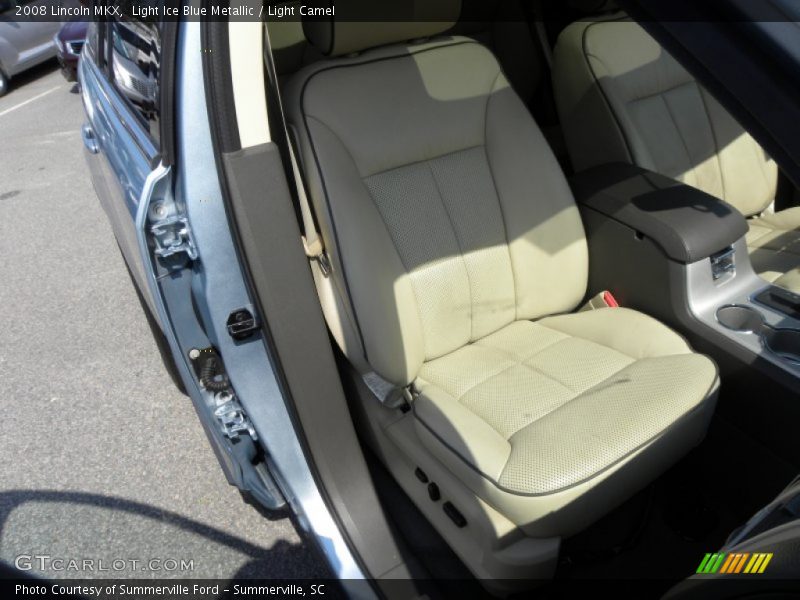 Light Ice Blue Metallic / Light Camel 2008 Lincoln MKX